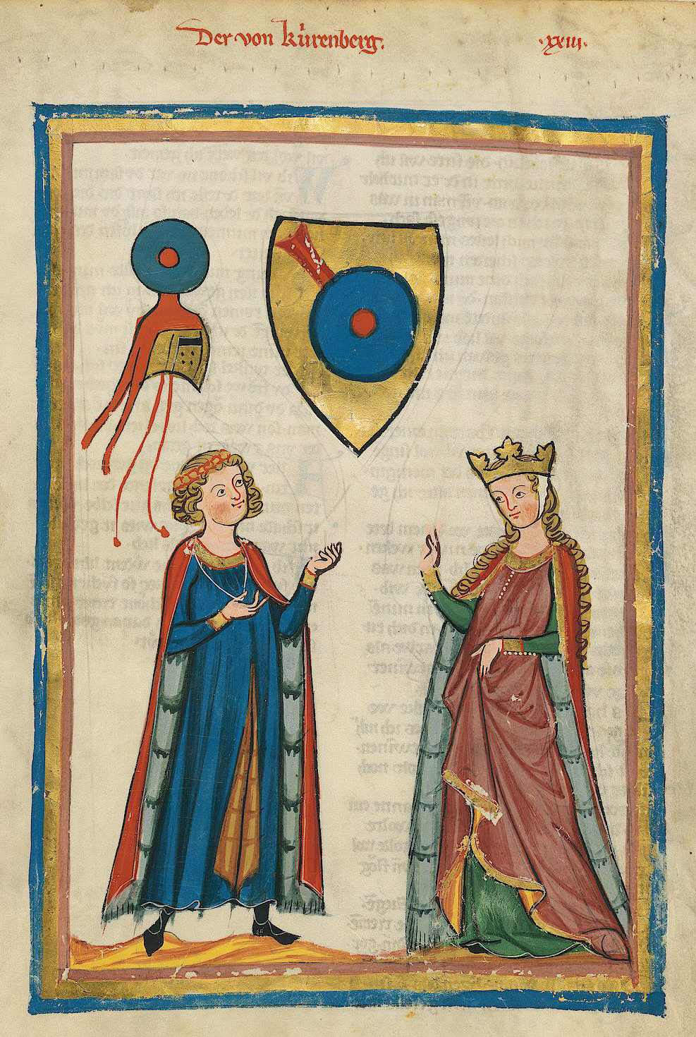 Codex Manesse - Der von Kürenberg